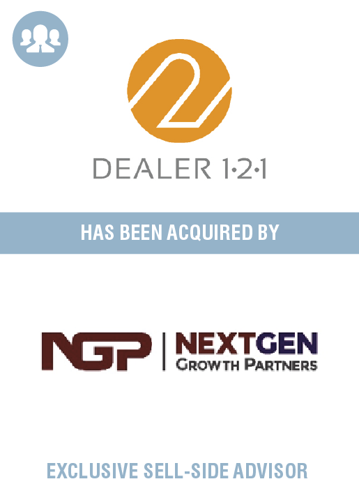 Dealer 1-2-1 has been acquired by NextGen Growth Partners